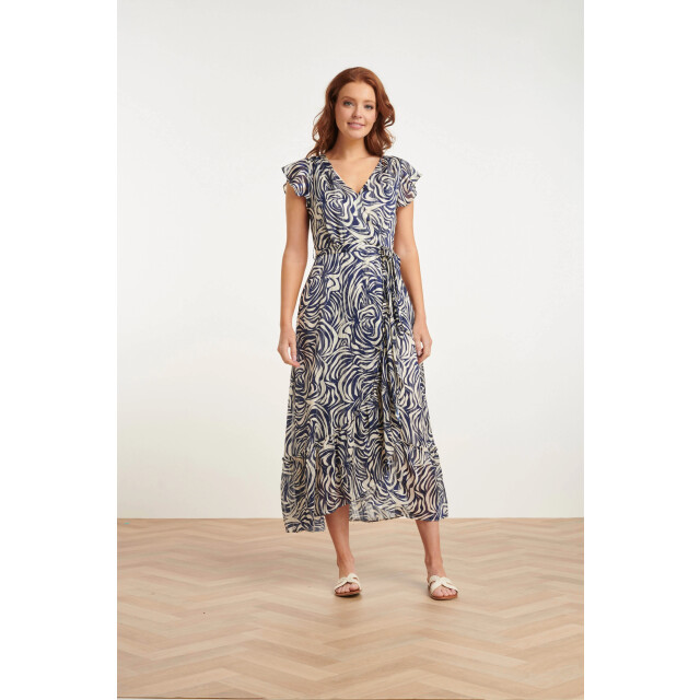 Smashed Lemon 24400 chiffon zomerjurk met dierenprint | 24400-000-675 large