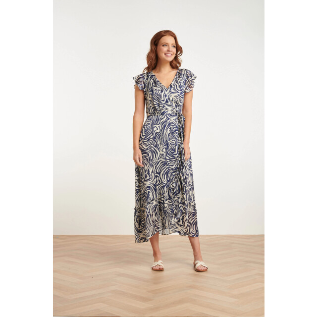 Smashed Lemon 24400 chiffon zomerjurk met dierenprint | 24400-000-675 large
