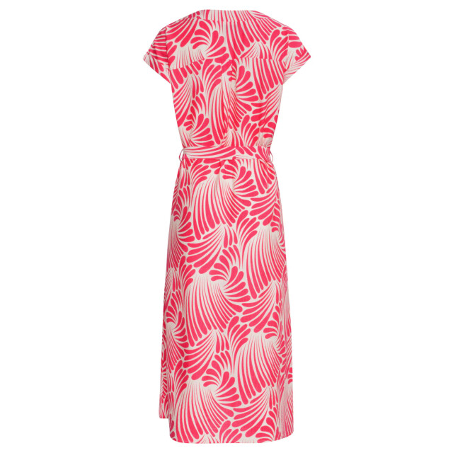 Smashed Lemon 25072 midi jurk met grafische print | 25072-420-000 large