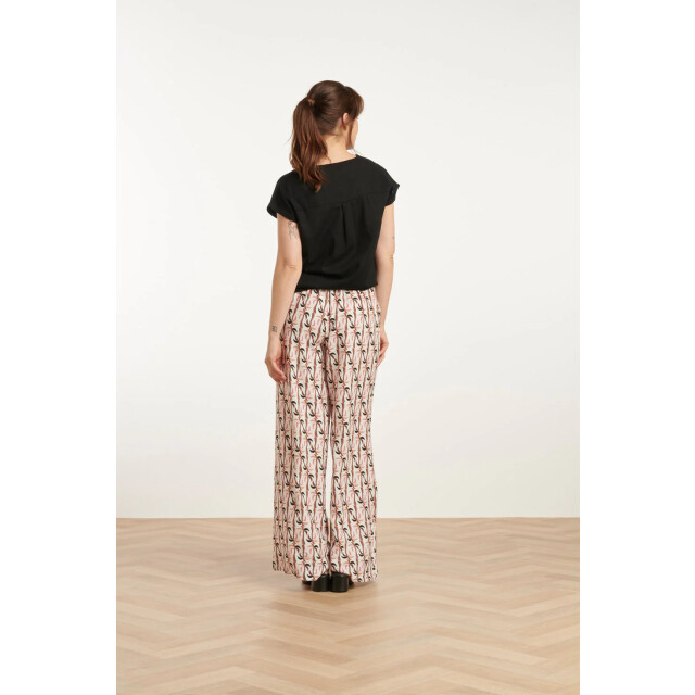 Smashed Lemon 25059 marocain broek met palmprint | 25059-720-998 large