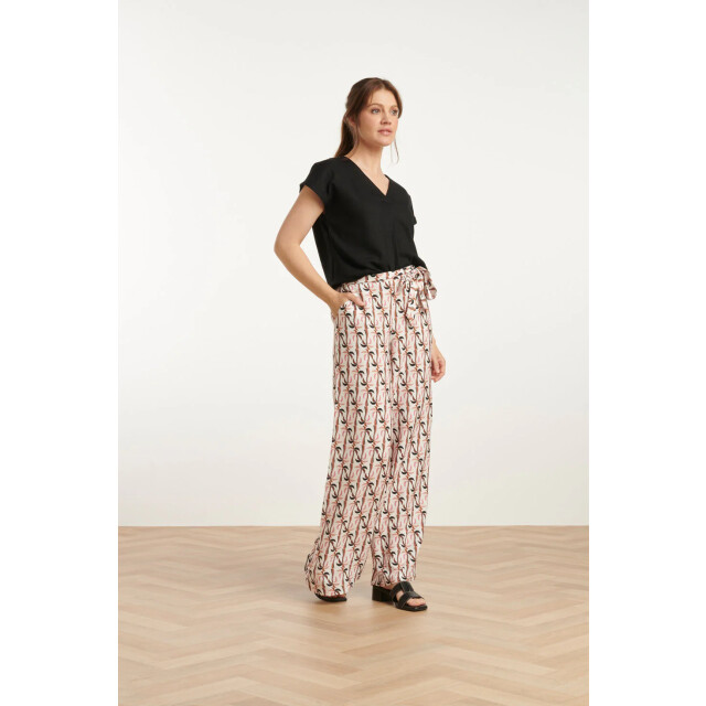 Smashed Lemon 25059 marocain broek met palmprint | 25059-720-998 large