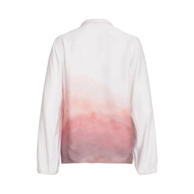 Smashed Lemon 25020 top met kraagvintage mauve ombre print | off 25020-010-421 large