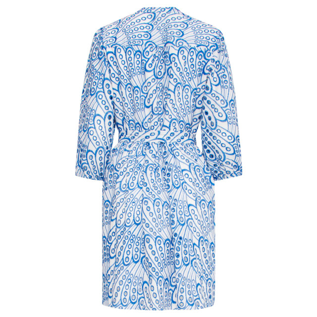Smashed Lemon 25135 cobalt brie anglaise jurk | 25135-650-000 large