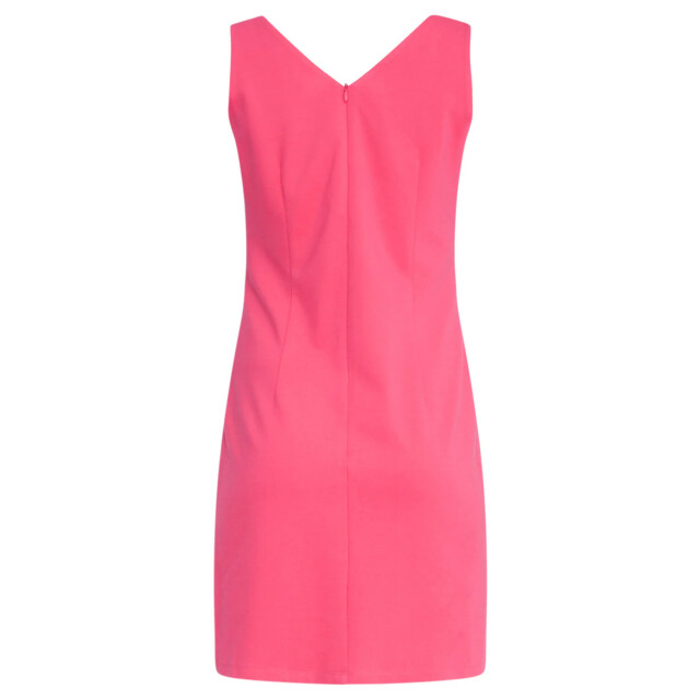 Smashed Lemon 25145 roze mouwloze getailleerde jurk 25145-420-M large