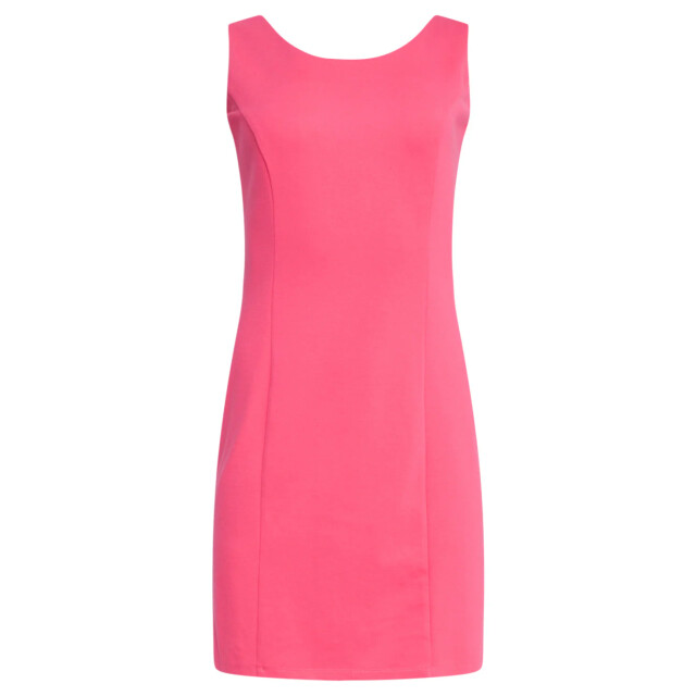 Smashed Lemon 25145 roze mouwloze getailleerde jurk 25145-420-M large