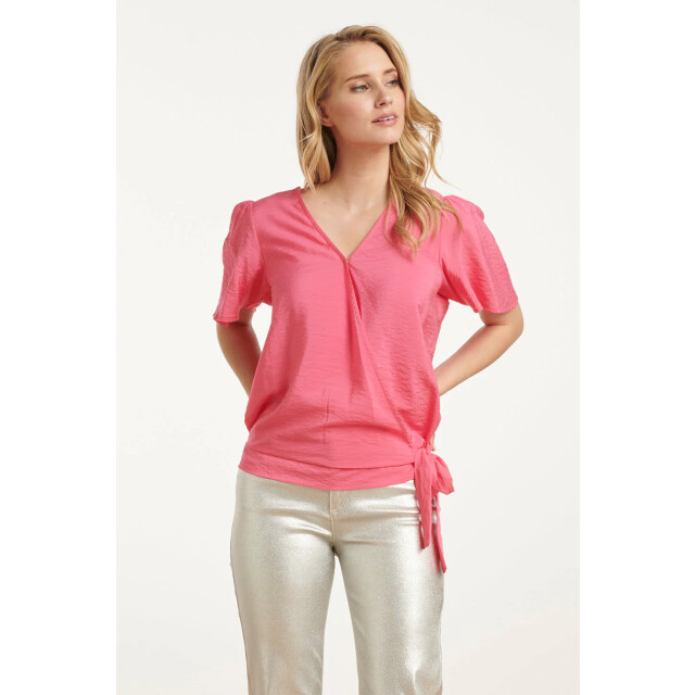 Smashed Lemon 25172 overlap topfel met strik detail | 25172-420-XS large