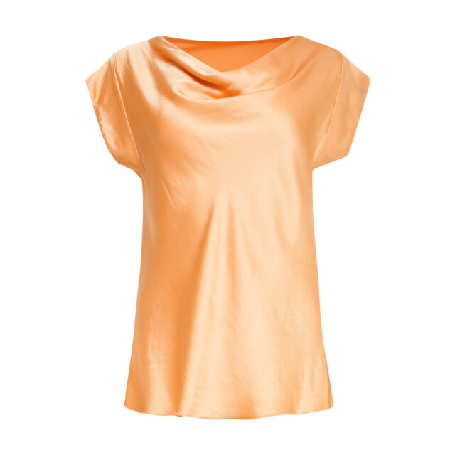 Smashed Lemon 25212 waterfall satijn top | 25212-210-3XL large