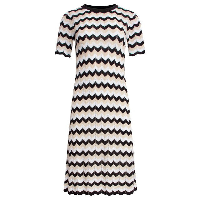 Smashed Lemon 25267 zigzag gebreide jurk, | 25267-720-999 large