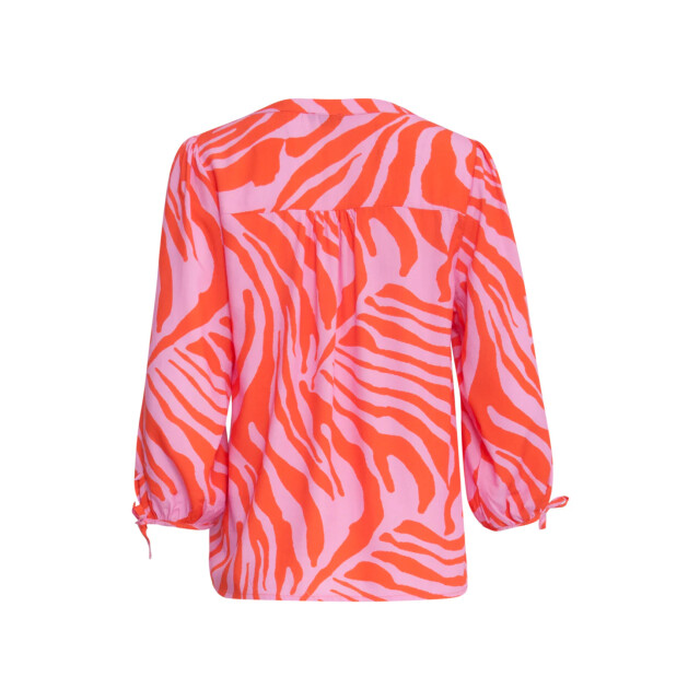 Smashed Lemon 25264 top met dierenprint in roze en oranje 25264-420-250 large