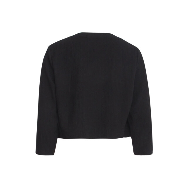 Smashed Lemon 25271 e stretchy crinkle bolero | 25271-999-M large