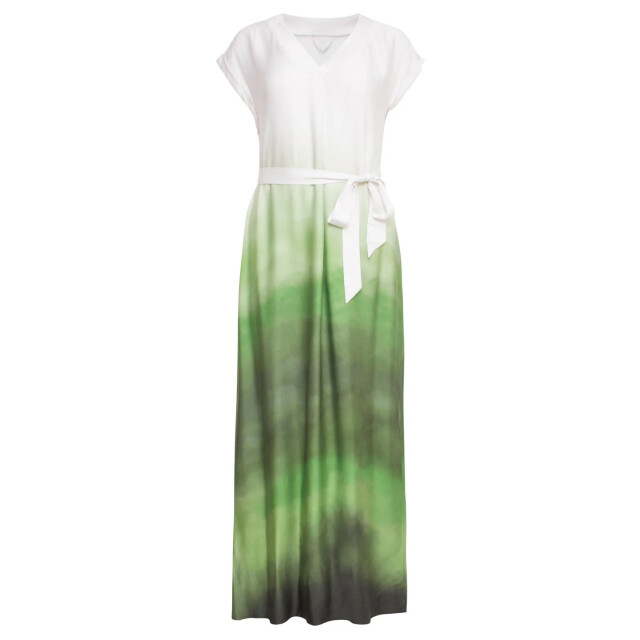 Smashed Lemon 25024 midi jurk met v-paneelombre print – | off 25024-010-500 large