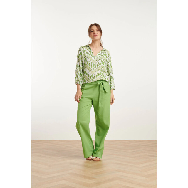 Smashed Lemon 25031 v-hals bloes met slangenprint | 25031-000-500 large