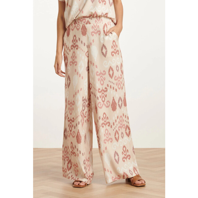 Smashed Lemon 25044 flowy aztec print broeknude tinten | 25044-720-998 large