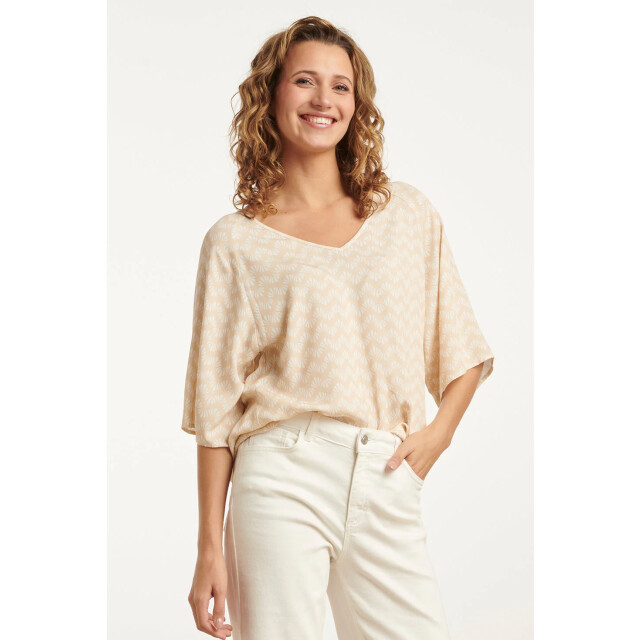 Smashed Lemon 25066 schelpenprint top | 25066-720-000 large
