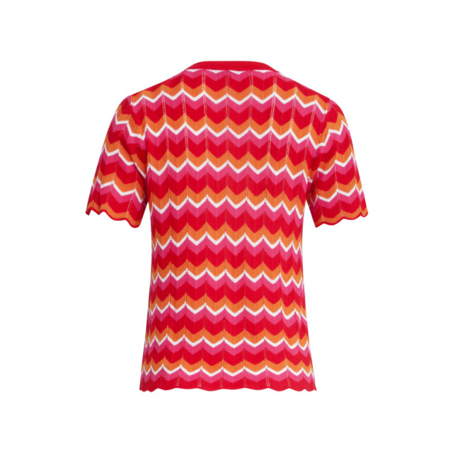 Smashed Lemon 25097 multicoloured zigzag knitted top | 25097-450-998 large