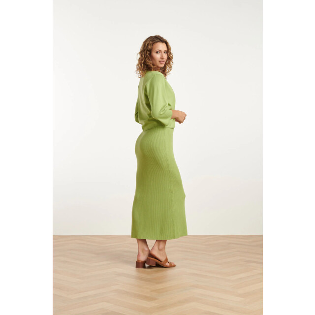 Smashed Lemon 25105 licht zachte gebreide bolero | 25105-500-4XL large