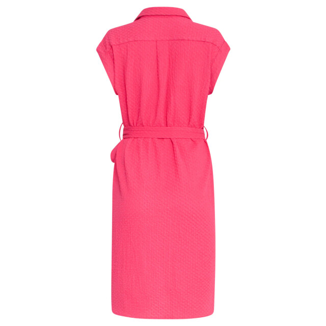 Smashed Lemon 25118 crinkle shirtjurk in roze 25118-420-L large