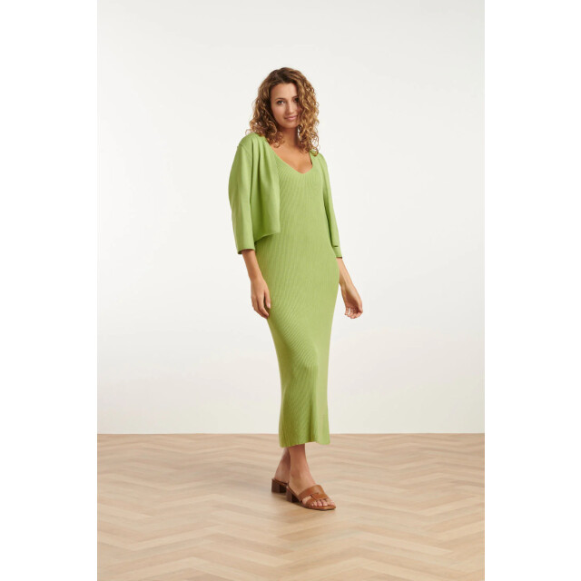 Smashed Lemon 25105 licht zachte gebreide bolero | 25105-500-4XL large