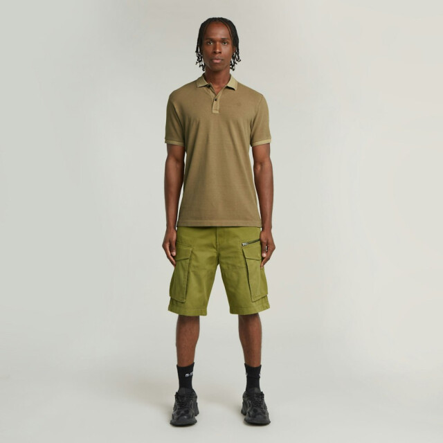 G-Star dunda overdyed slim polo d11595-d756 c805 safari gd 05311.198.0020 large