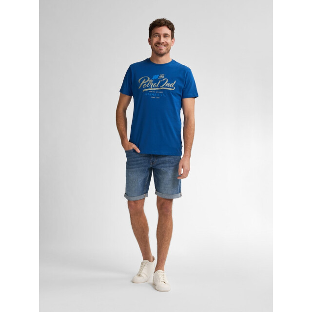Petrol Industries men shorts denim m-1050-sho002 5850 vintage blue 05411.240.0011 large