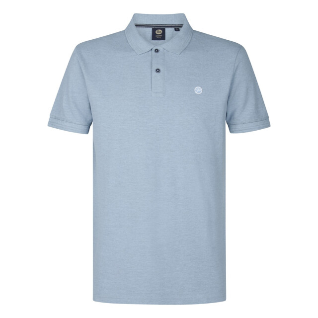 Petrol Industries men polo short sleeve m-1050-pol913 5187 pale blue 05311.240.0078 large