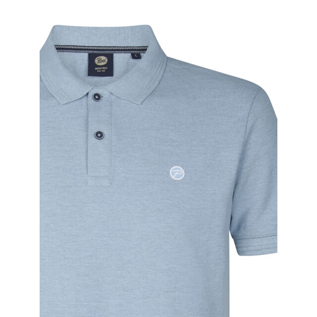 Petrol Industries men polo short sleeve m-1050-pol913 5187 pale blue 05311.240.0078 large