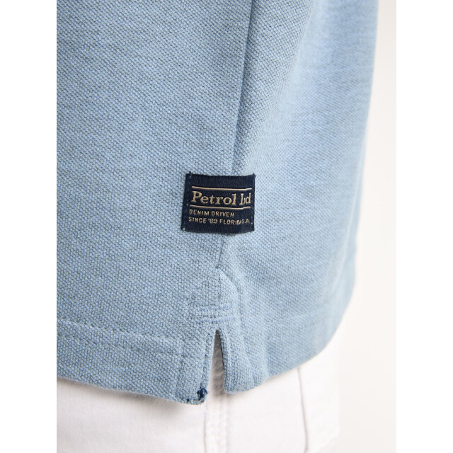 Petrol Industries men polo short sleeve m-1050-pol913 5187 pale blue 05311.240.0078 large
