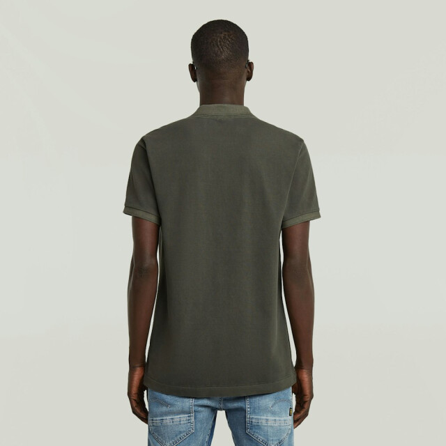 G-Star dunda overdyed slim polo d11595-d756 b575 asfalt gd 05311.970.0002 large