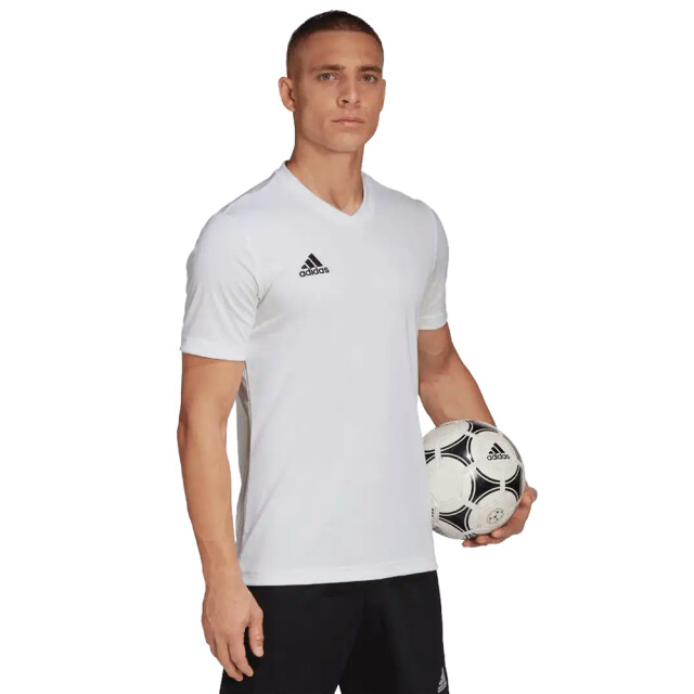 Adidas Heren entrada 22 gerecycled polyester jersey UTMR1613_white large