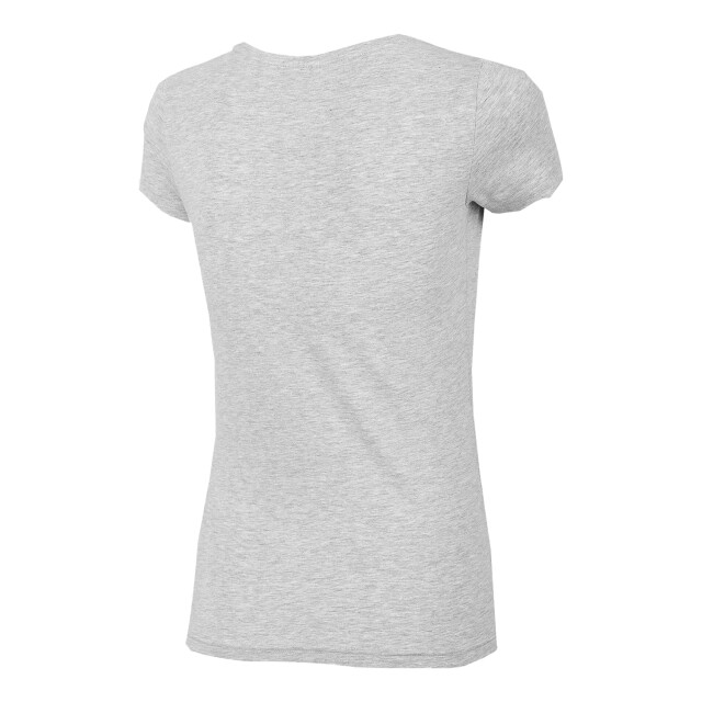 4F Dames h4z22 effen normaal t-shirt UTMR1397_grey large