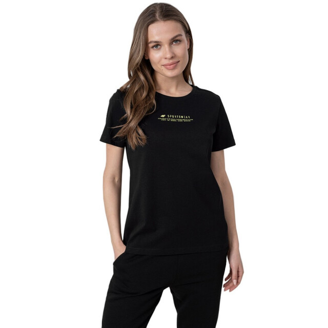 4F Dames h4z22 tsd019 katoenen t-shirt UTMR1228_black large