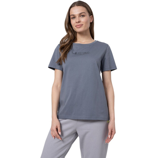 4F Dames h4z22 tsd019 katoenen t-shirt UTMR1228_grey large
