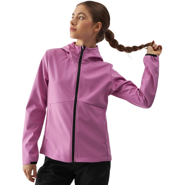 4F Dames f285 softshell jas UTMR1239_pink large