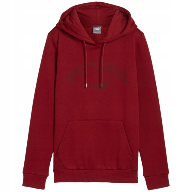 Puma Dames ess+ logo hoodie UTMR1357_red large