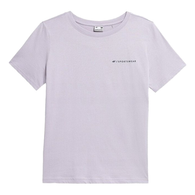 4F Dames h4z22 bedrukt t-shirt UTMR1401_violet large