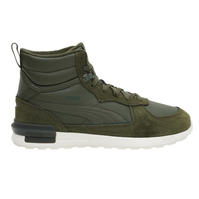 Puma Heren gravition leren mid laarzen UTMR1179_green large