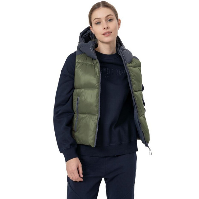 4F Dames h4z22 bodywarmer UTMR1668_khakigreen large