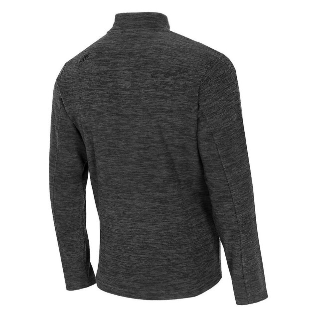 4F Heren melange fleece jas UTMR2223_black large