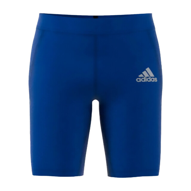 Adidas Heren techfit strakke korte broek UTMR1698_blue large