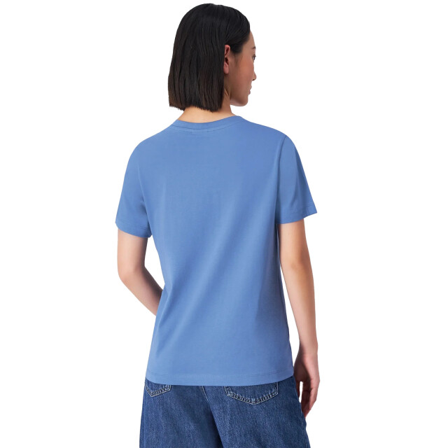 Champion Dames katoenen t-shirt met korte mouwen UTMR1165_blue large