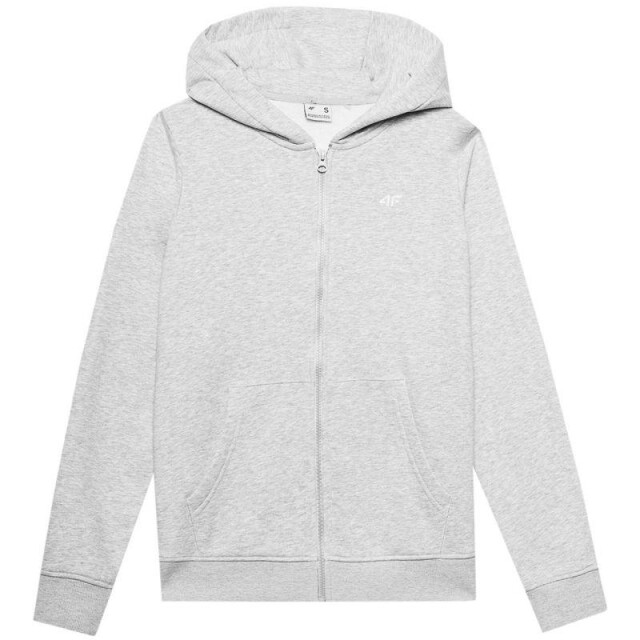 4F Dames f0956 hoodie met volledige rits UTMR1106_greysilver large