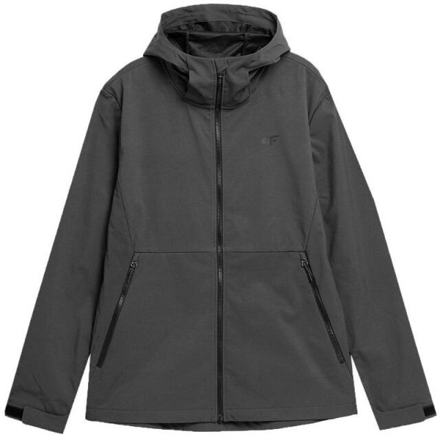4F Heren m043 zachte shell jas UTMR1002_darkgrey large
