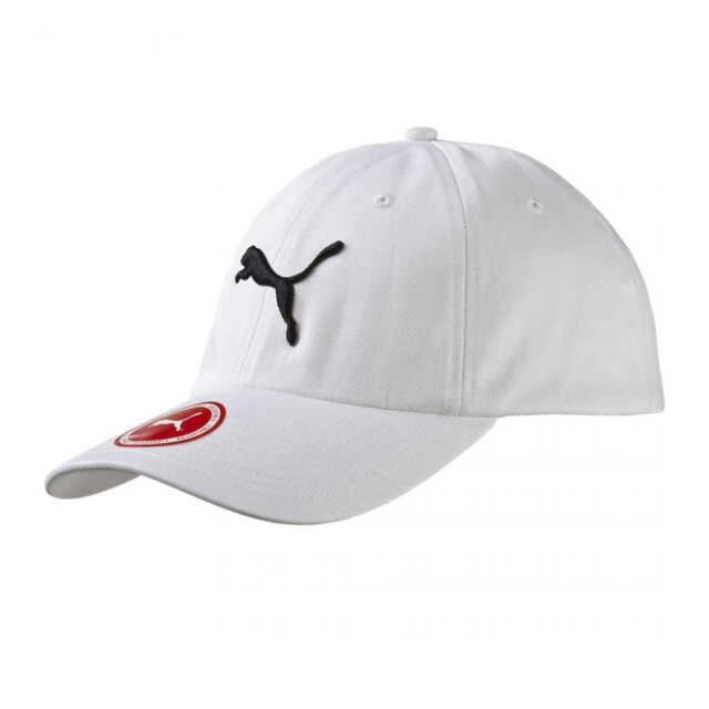 Puma Volwassen unisex grote kat baseballpet UTMR1045_white large