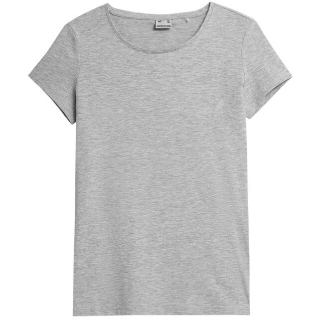 4F Dames h4l22 tsd350 t-shirt UTMR719_grey large