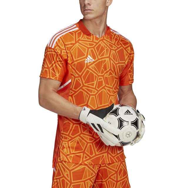 Adidas Heren condivo 22 keepershirt met korte mouwen UTMR732_orange large