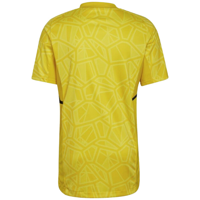Adidas Heren condivo 22 keepershirt met korte mouwen UTMR732_yellow large