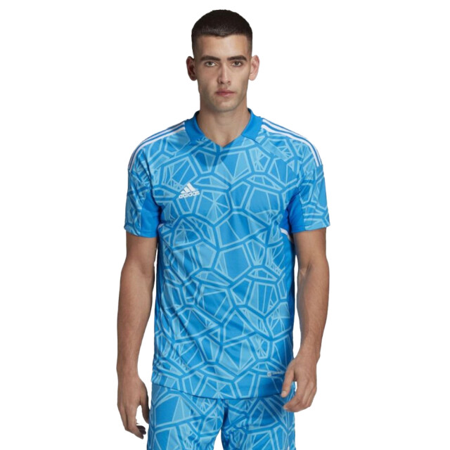 Adidas Heren condivo 22 keepershirt met korte mouwen UTMR732_blue large