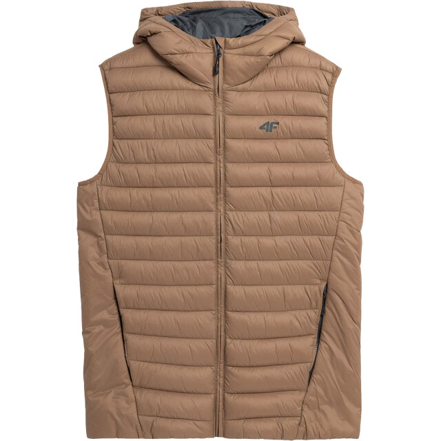 4F Heren aw23tvesm063 effen bodywarmer UTMR712_brown large