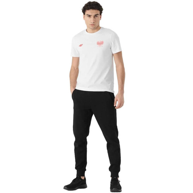4F Heren robert lewandowski t-shirt UTMR742_white large