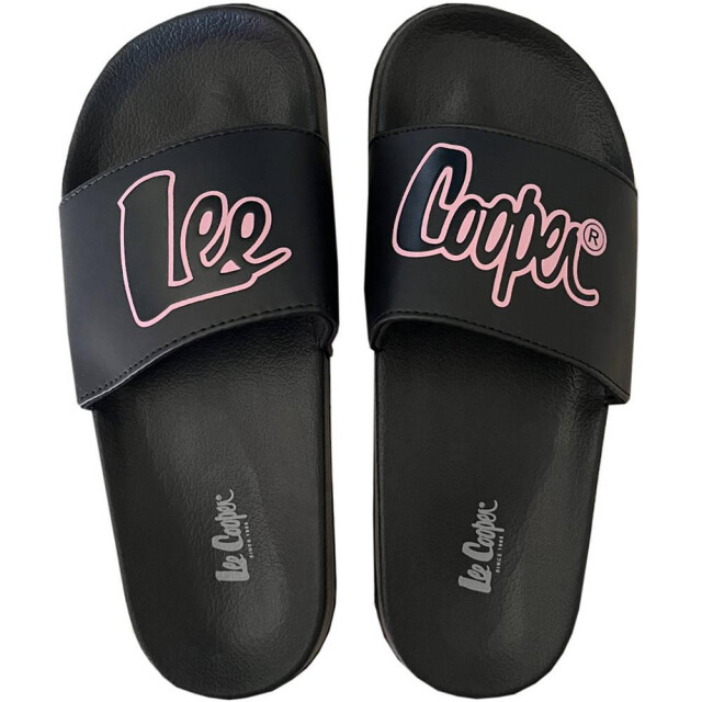 Lee Cooper Dames sliders UTMR78385_black large